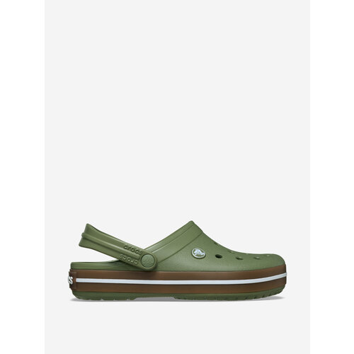 фото Сабо crocs, размер m8w10 us, оливковый