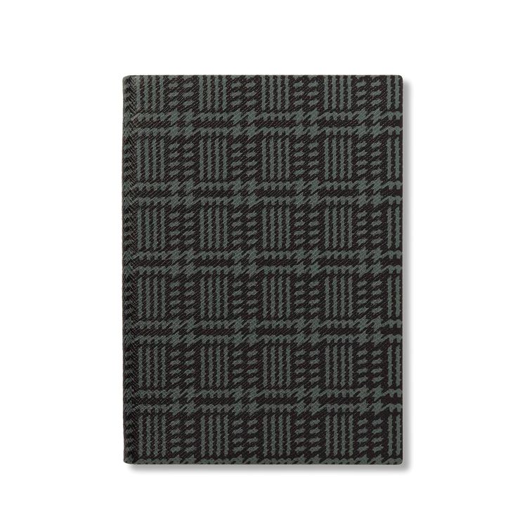 Smythson Блокнот Soho Notebook in Panama Tweed