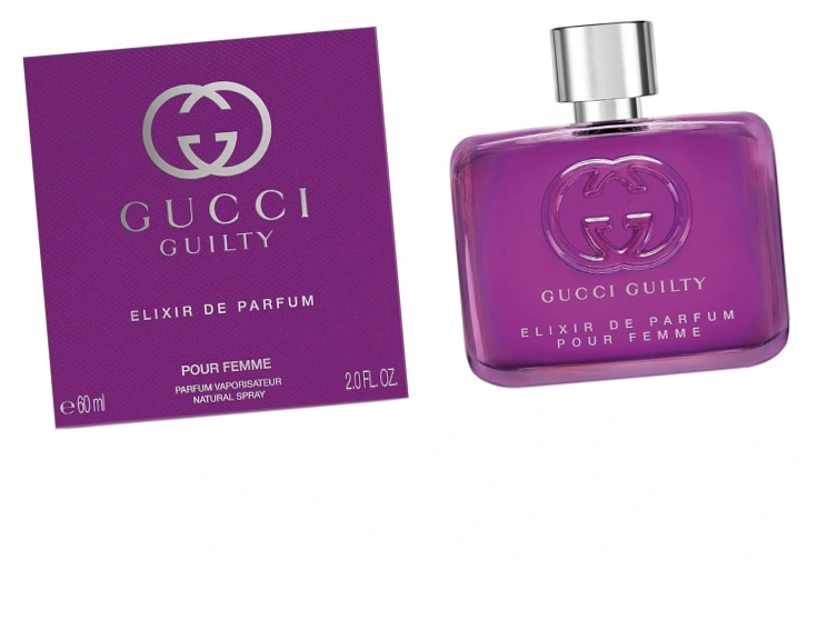 Парфюм для женщин Гуччи Гилти Эликсир Де парфюм Пур Фам 60 мл - Gucci Guilty Elixir Femme
