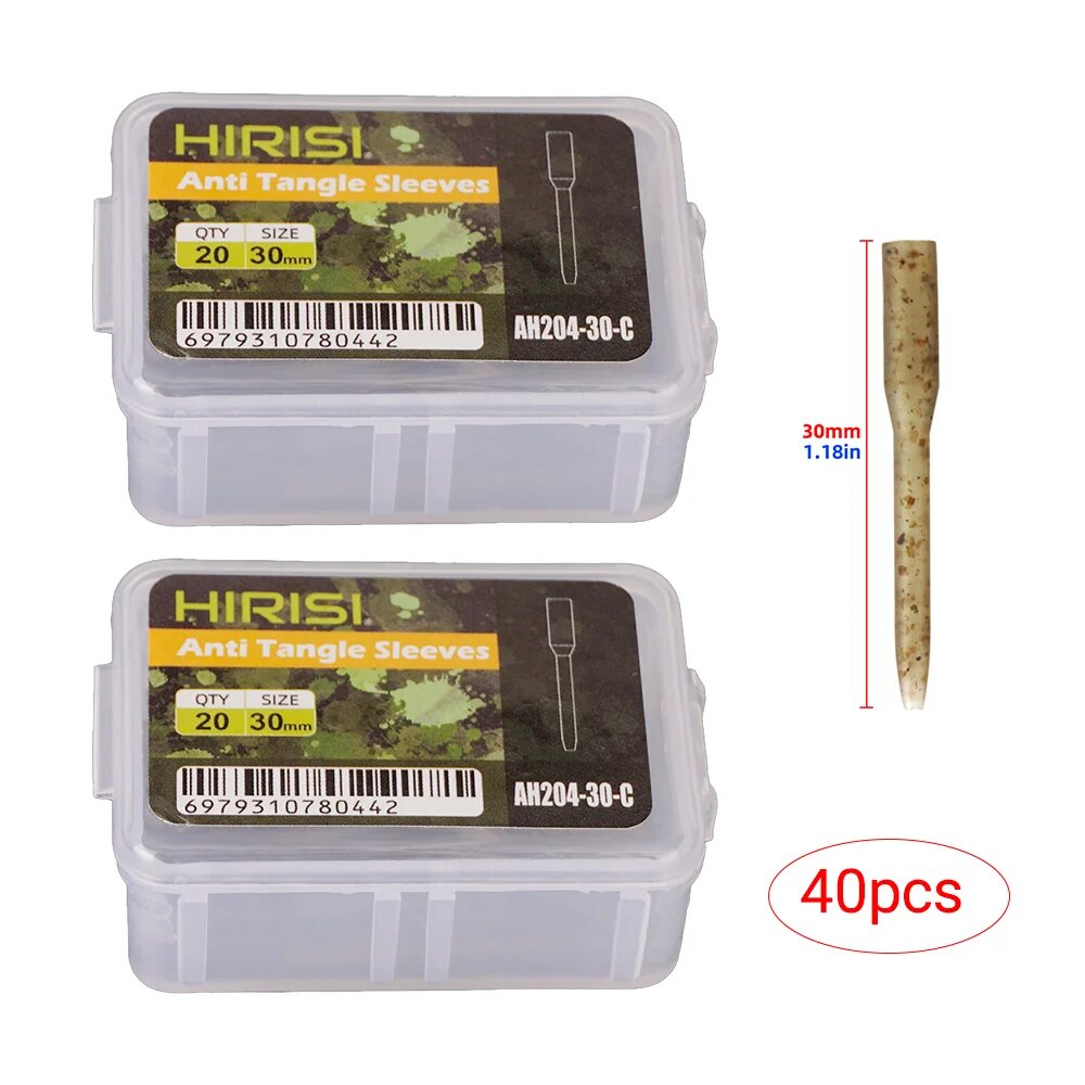 Рыболовные рукава против путаницы для ловли карпа Oliver Green 40 шт 40pcs AH204-30