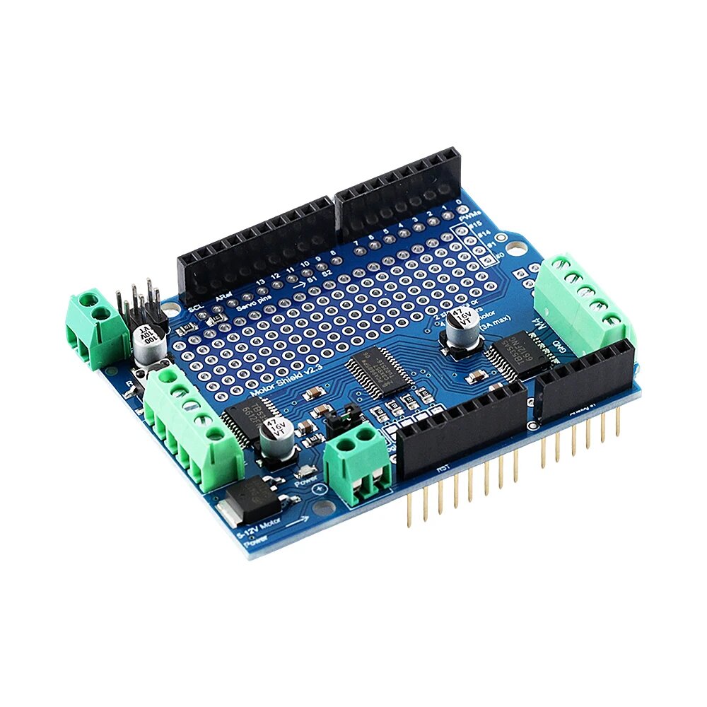 Регулятор напряжения UICPAL Shield V2 для Arduino