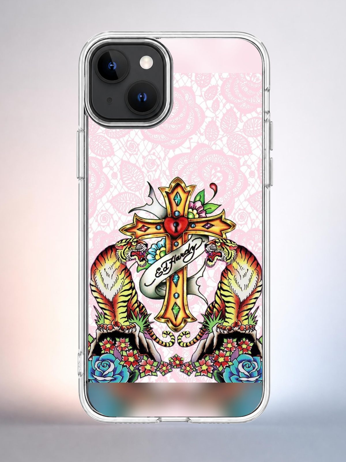 Чехол iPhone 13 Крест с Y2K Indie Sleaze