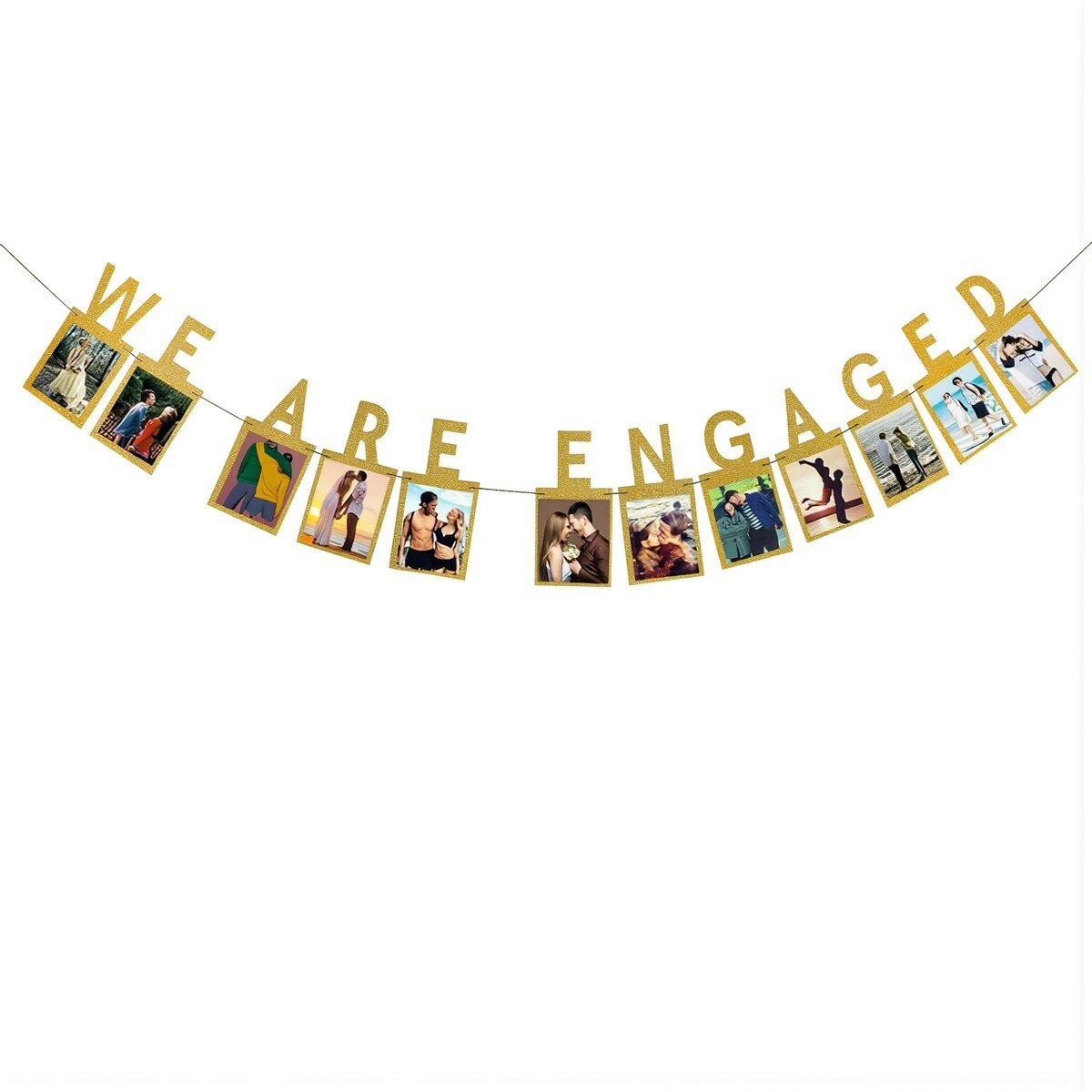 Баннер для фотографий мы помолвлены WE ARE ENGAGED для украшения вечеринки помолвки декор дома интерьер свадебное аксессуар для торжественного события