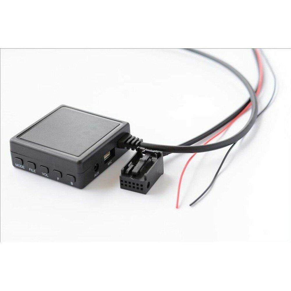 12Pin Автомобильный AUX USB Аудио Bluetooth Кабель-Адаптер Микрофон Для Ford 6000CD Радио