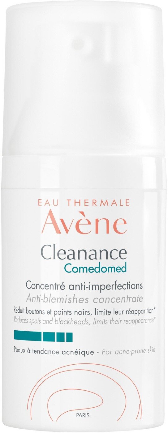 Avene Cleanance Comedomed Концентрат для проблемной кожи, склонной к акне, 30 мл