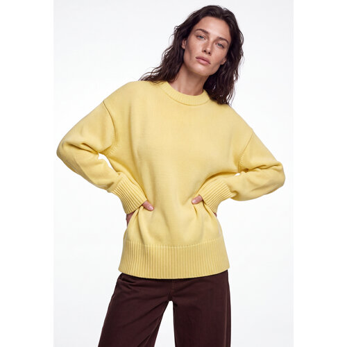 фото Джемпер kivi clothing, размер 48-52, желтый