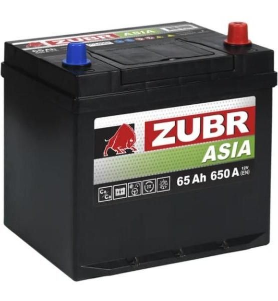Аккумулятор для автомобиля ZUBR ZUBR Ultra Asia 65Ah R+ (нижний борт)