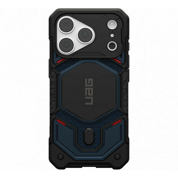 Чехол UAG Monarch Pro MagFit для iPhone 18 Pro/17 Pro 6.3" (114569113955) Kevlar Mallard