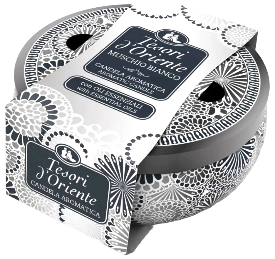 Tesori D'Oriente White Musk - парфюмированная свеча 200 гр / Тесори Ориенте