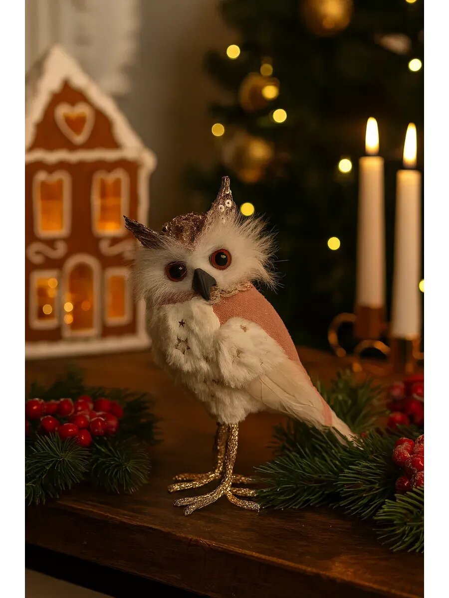 Фигурка декоративная Сова, 19 см
