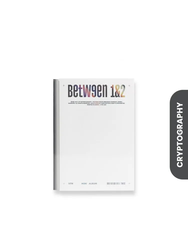 Альбом TWICE - BETWEEN 1&2 (CRYPTOGRAPHY Ver.)