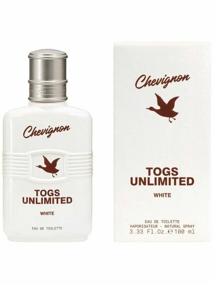 Туалетная вода Bogart "Chevignon Togs Unlimited White" 100 мл мужская, восточная