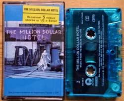 Аудиокассета va THE MILLION DOLLAR HOTEL - OST (2000 Russian press, clear BLUE shell, 542 395-4, mint/mint) (MC6293)