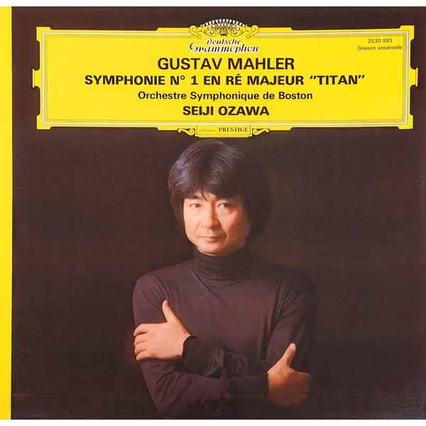 Винтажная виниловая пластинка MAHLER - SYMPHONIE № 1 EN RE MAJEUR "TITAN" (OZAWA SEIJI)