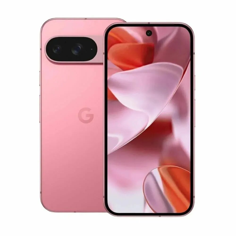 Google Смартфон Google Pixel 9 (6.3", 4700mAh, Tensor G4 4nm) Global 12/128 ГБ, Nano-SIM, розовый