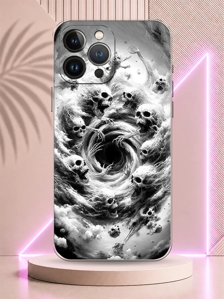 Чехол на iPhone 13 Pro Max Черепа