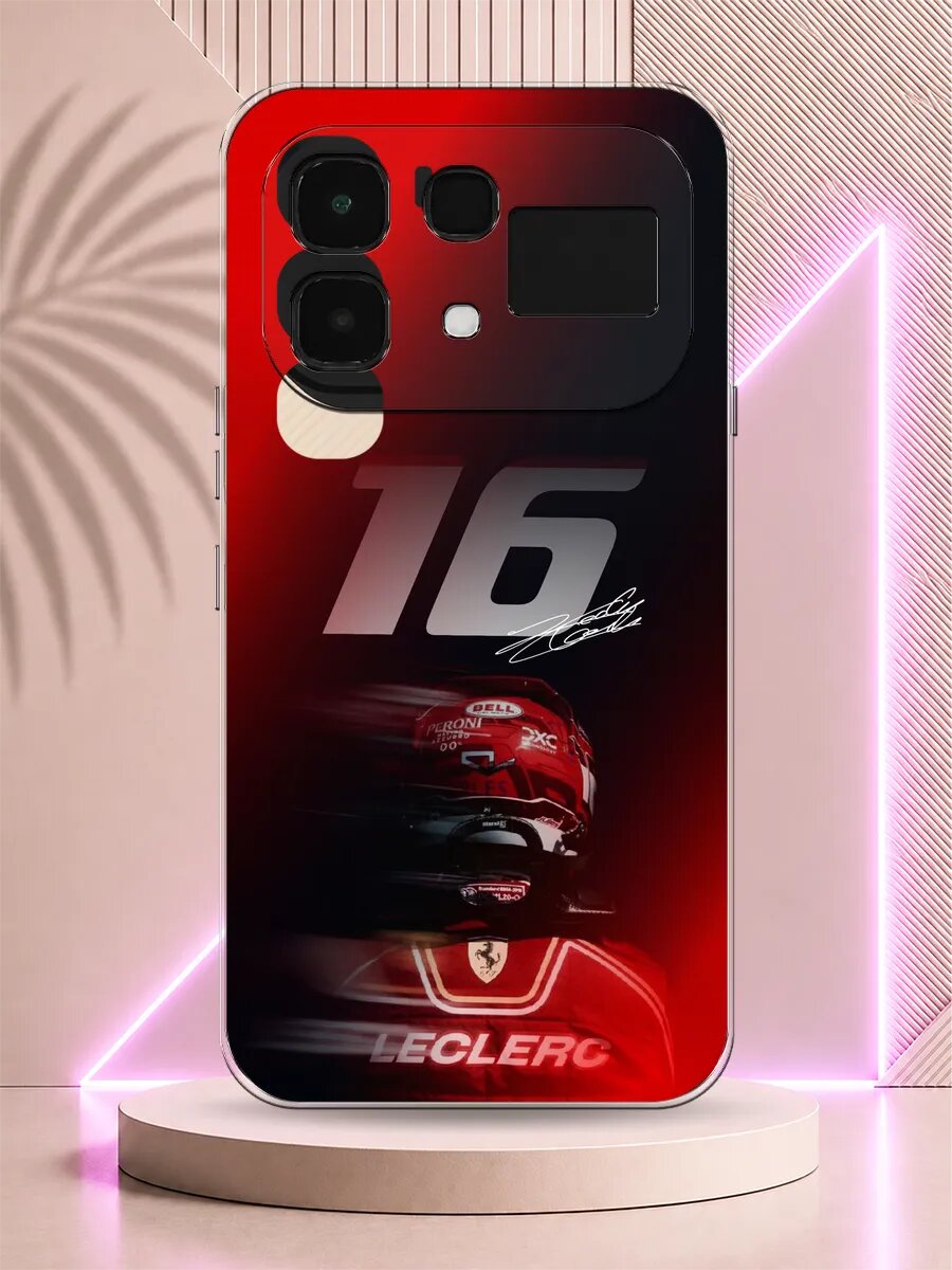 Чехол на Infinix Note 60 Шарль Леклер