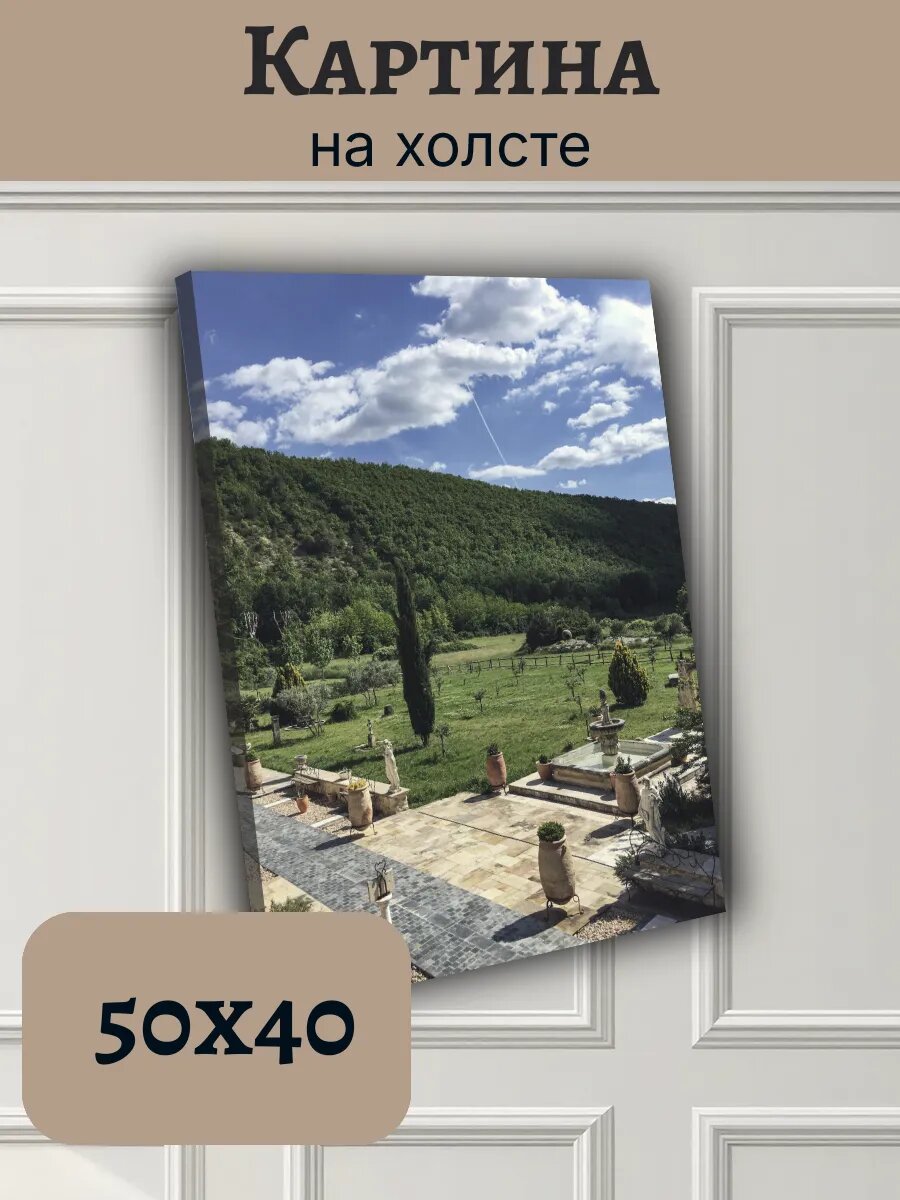 Картина Постер Франция France 40x50 живописный