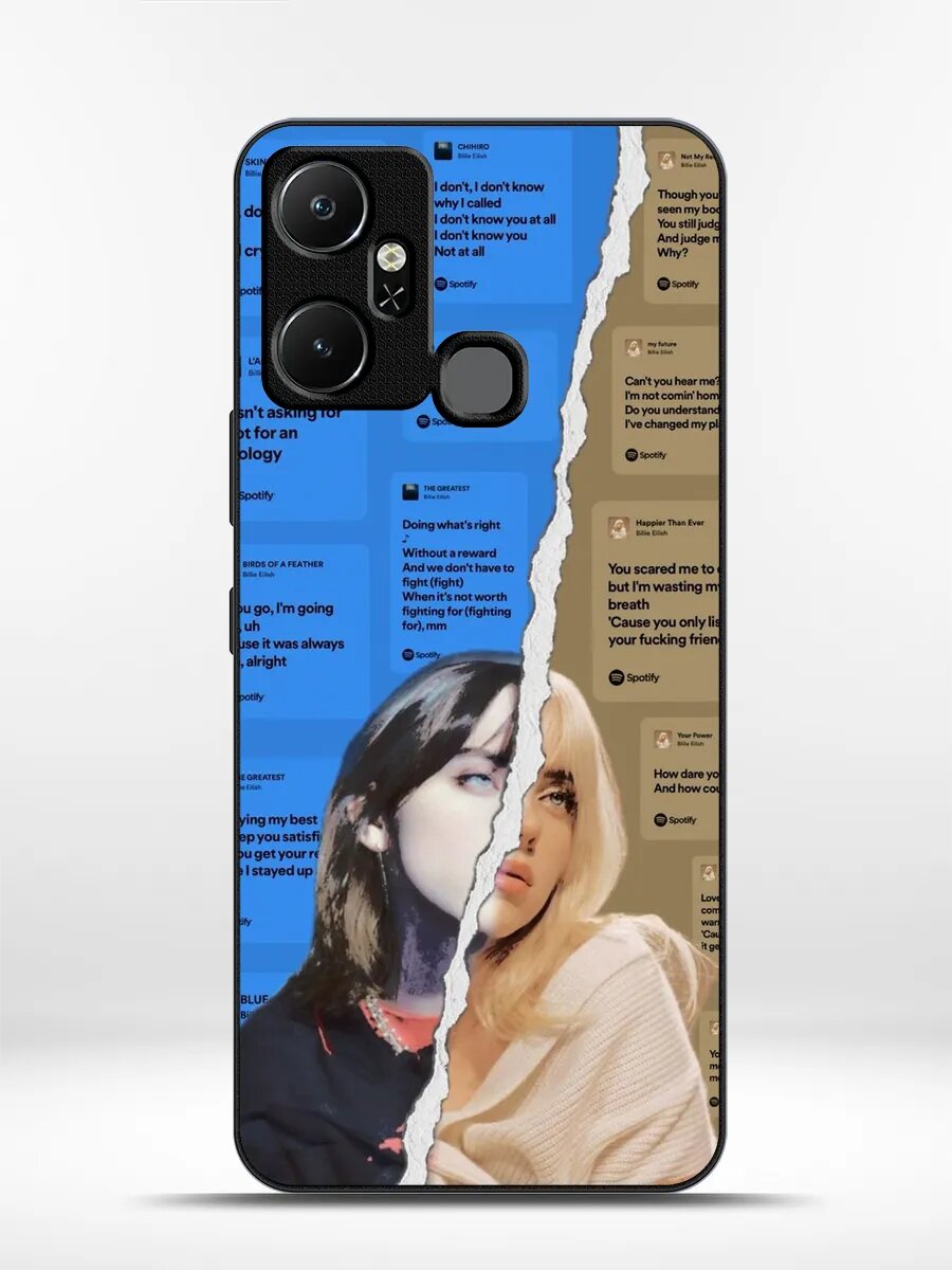 Чехол на Infinix Smart 6 Plus Билли Айлиш