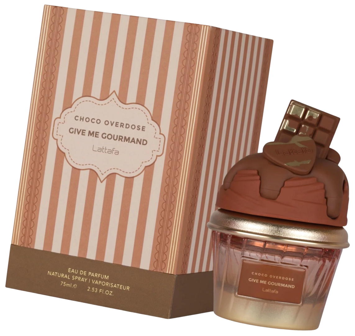 Ароматная парфюмерная вода для женщин Choco Overdose Lattafa Perfumes 75 мл - Шоко Овердоз