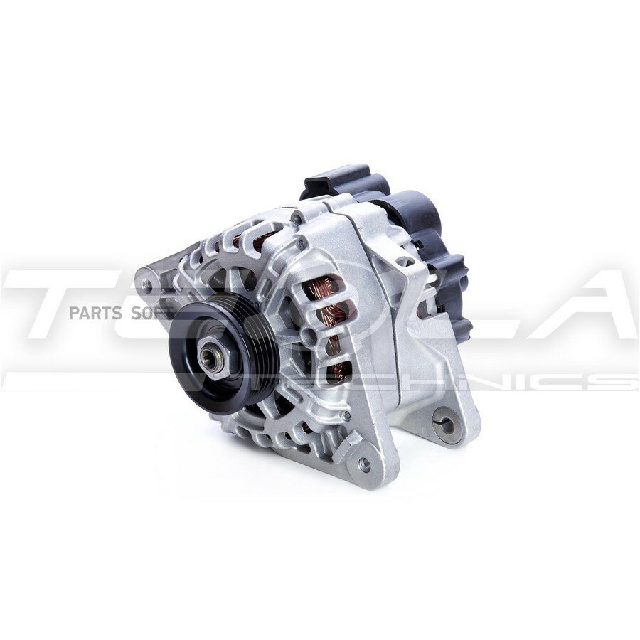 Генератор Hyundai Accent (ТагАЗ), Getz 02-, Tucson 04-; Kia Sportage 04-, Rio 05- 90A =37300-22650 Tesla Technics TESLA TECHNICS TT12319 | цена за 1 шт