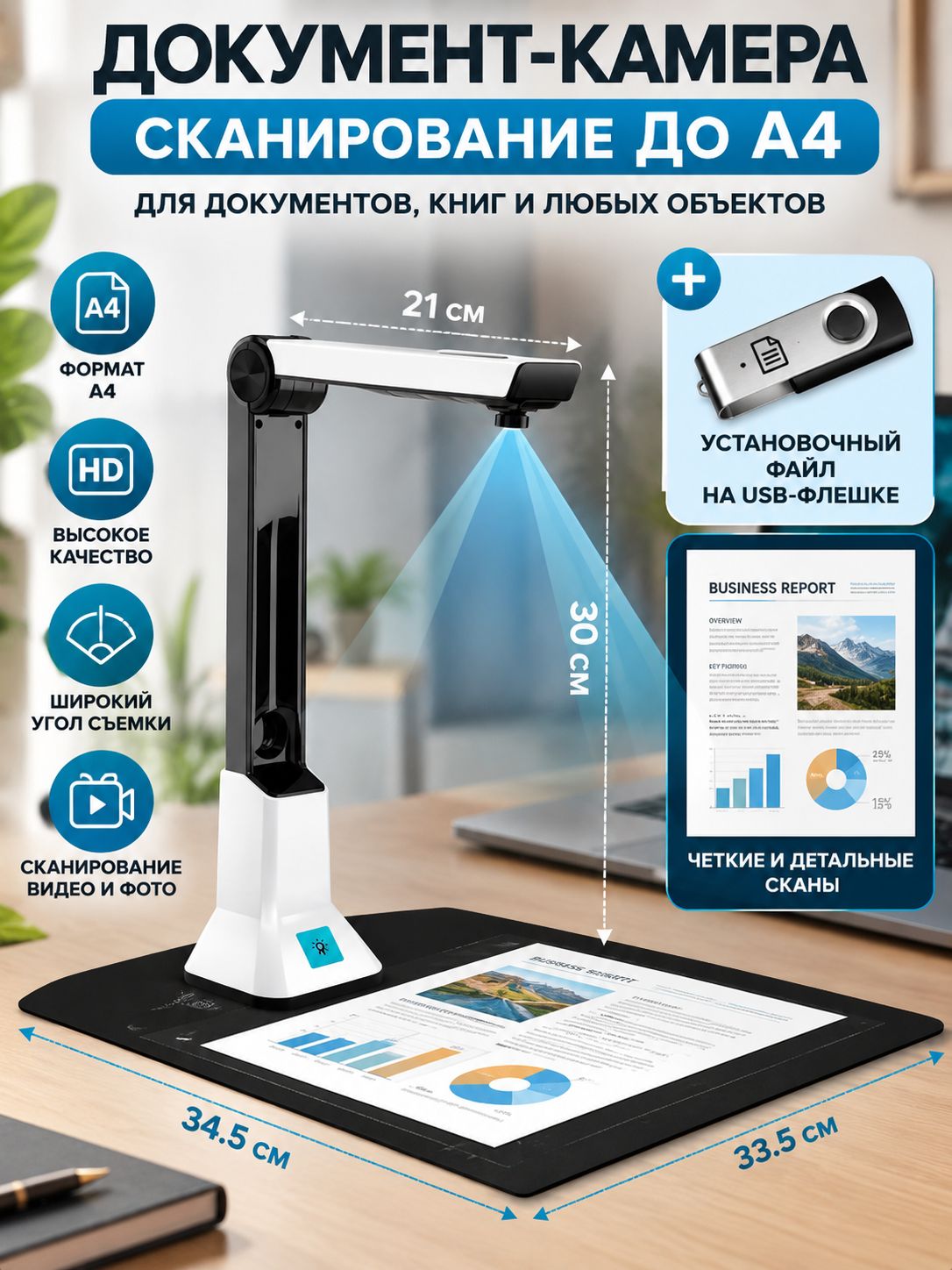 Многофункциональная документ-камера