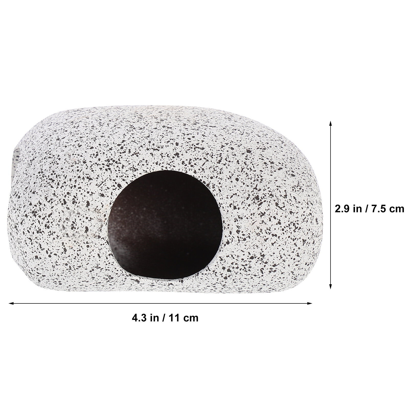 Камень Для Аквариума Серый Украсьте Аквариум Безопасный Для Рыб 11X7 5Cm