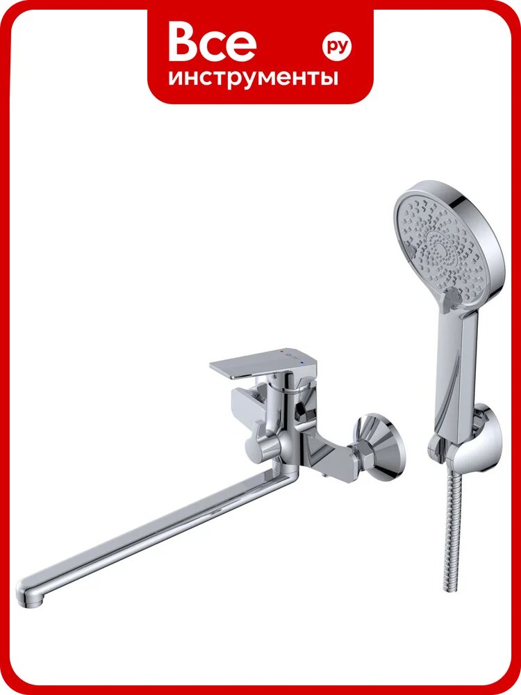 Смеситель для ванны AV Engineering (Lt) D35, серия WIN AVWIN7-A165-122 ЦЗ-0589370040