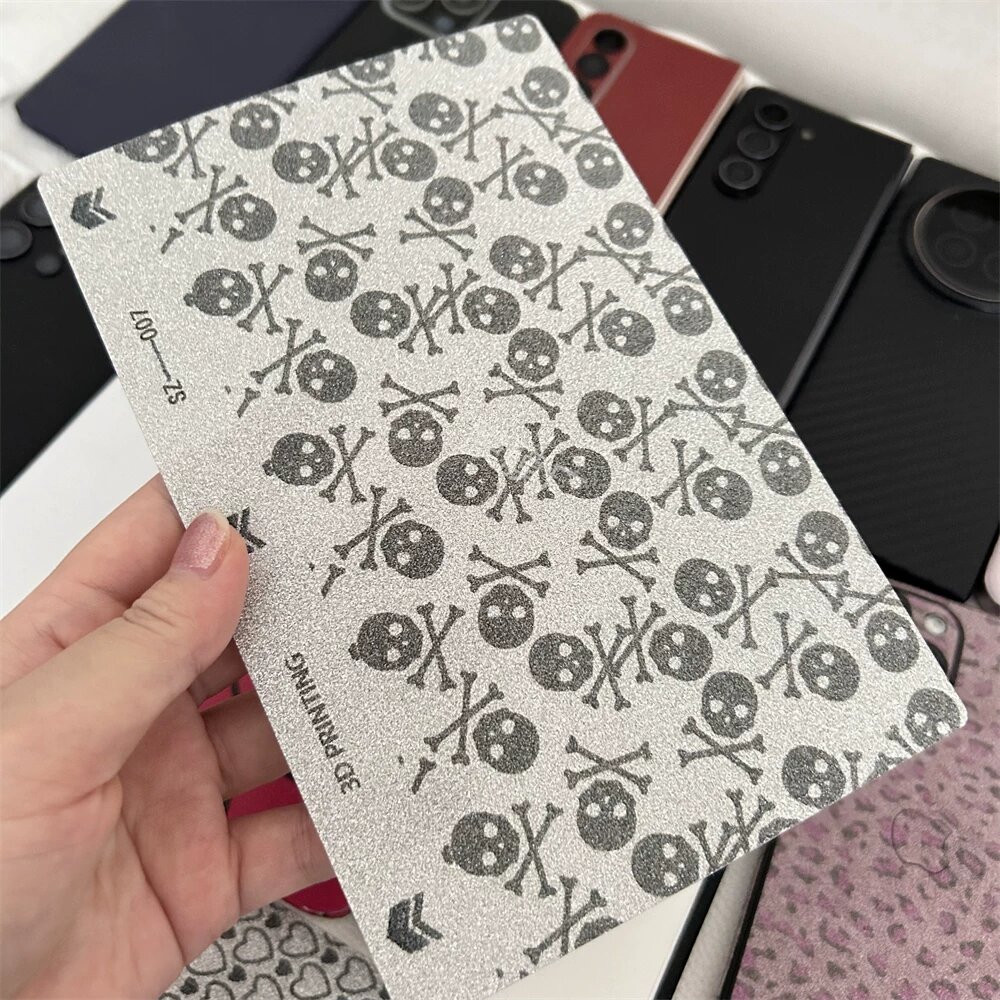 Защитная пленка для Vivo X Fold5 с матовым искрящимся покрытием, модель SZ007, полная защита с прозрачной средней частью