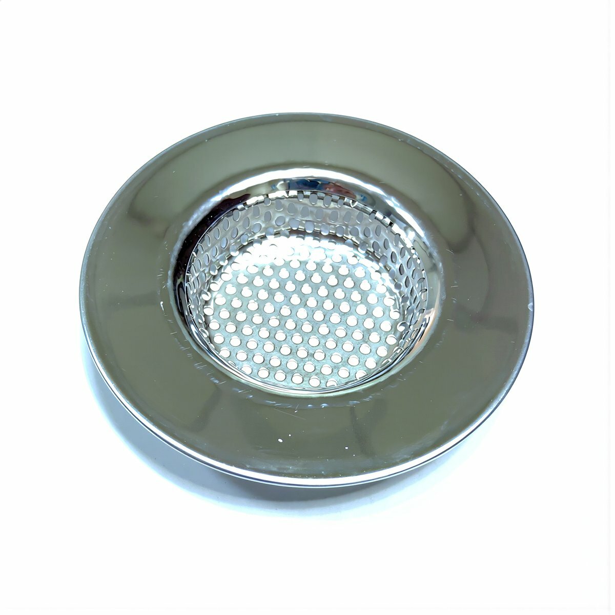 Стальная сливная сетка для раковины нержавеющая сталь 11 см простая очистка предотвращение засора кухонных сливных труб, Сливная сетка 7.7 см