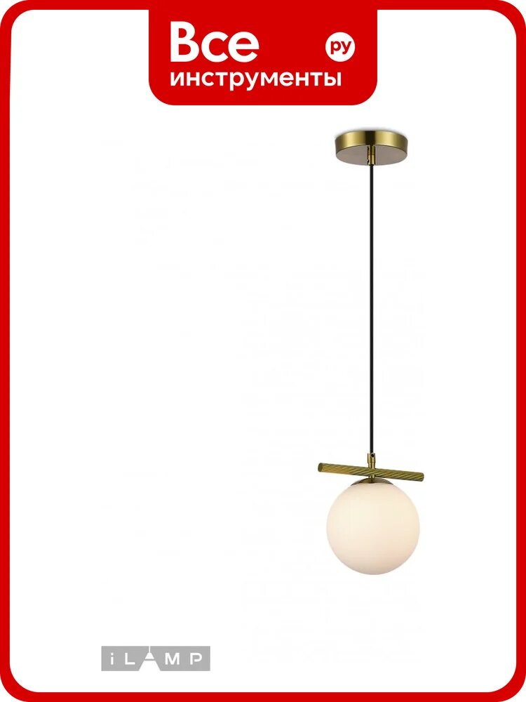 Подвесной светильник iLAMP Golden 2134-1 BR