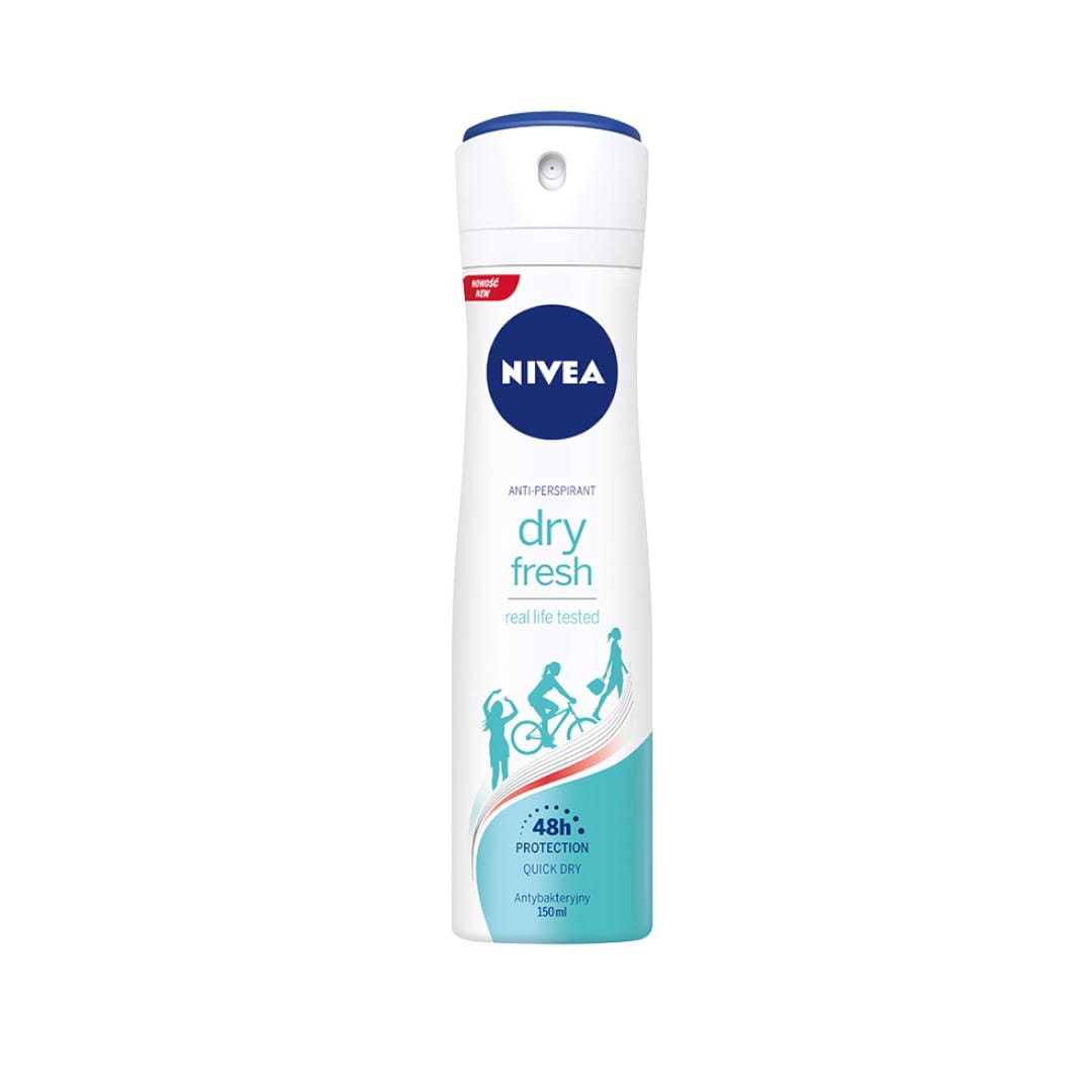 Дезодорант Nivea Dry Fresh, женский, 150 мл