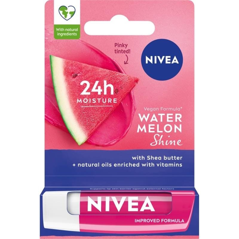 Бальзам для губ Nivea Lip Care watermelon shine, 48 г