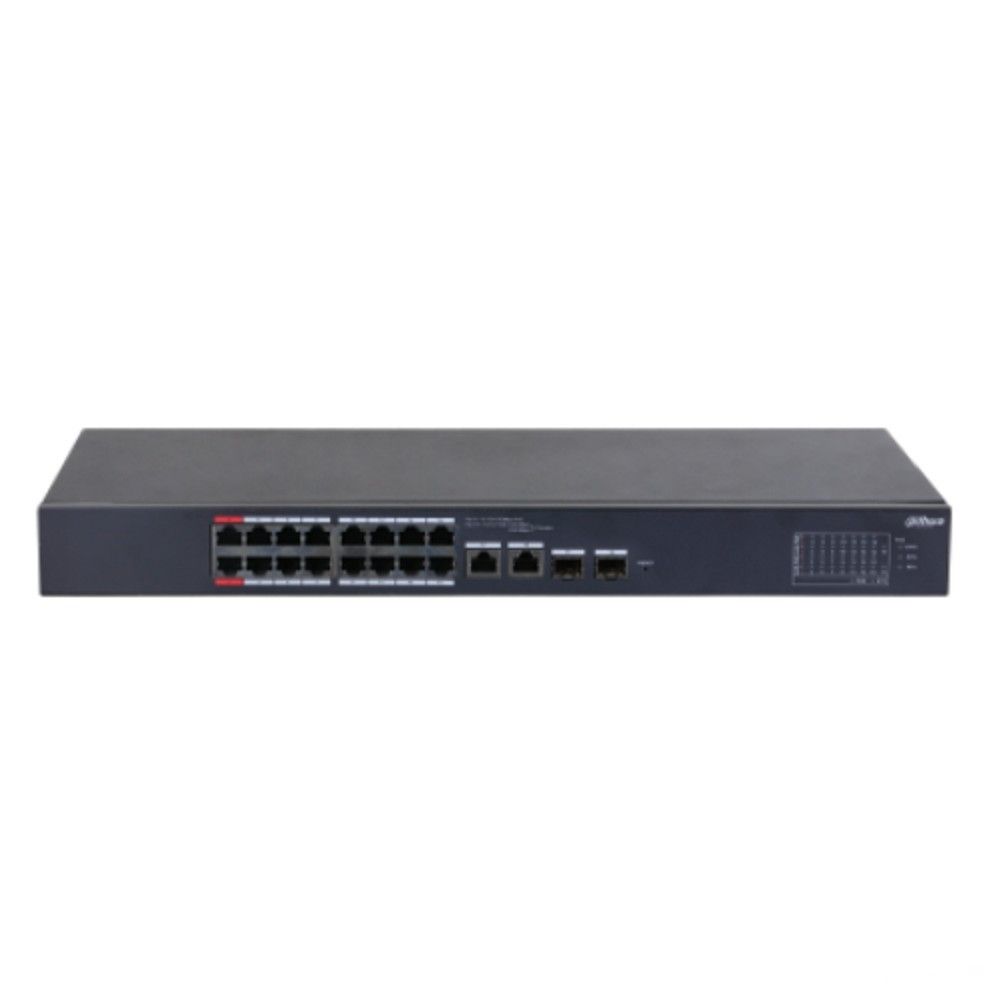 Коммутатор Dahua DH-CS4218-16ET-190 2xКомбо(1000BASE-T/SFP) управляемый