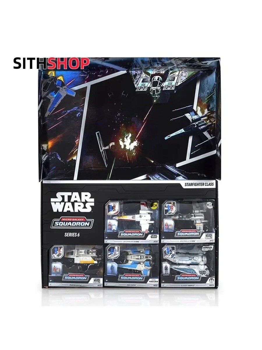 Фигурка Star Wars Micro Galaxy Squadron Starfighter Class Collection (Series 6) 1/72 Action Figure