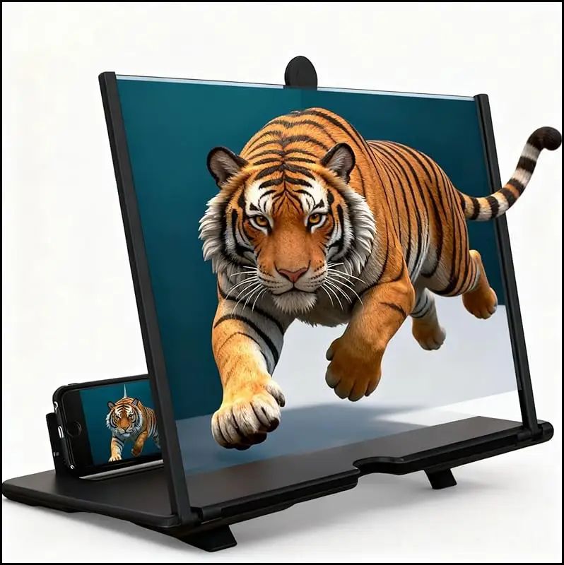 Увеличительное стекло и 3Dэкран высокой четкости, мобильный телефон 10 дюймов премиум