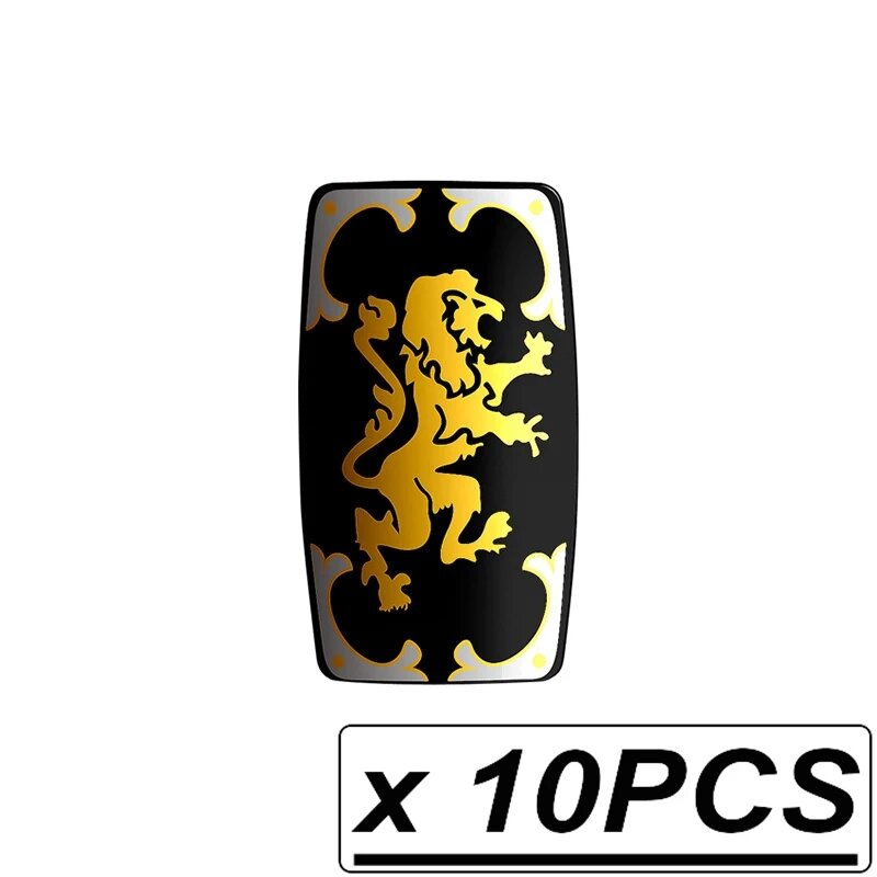 Щиты с львом, 10 шт, Цвет: 10 B63026