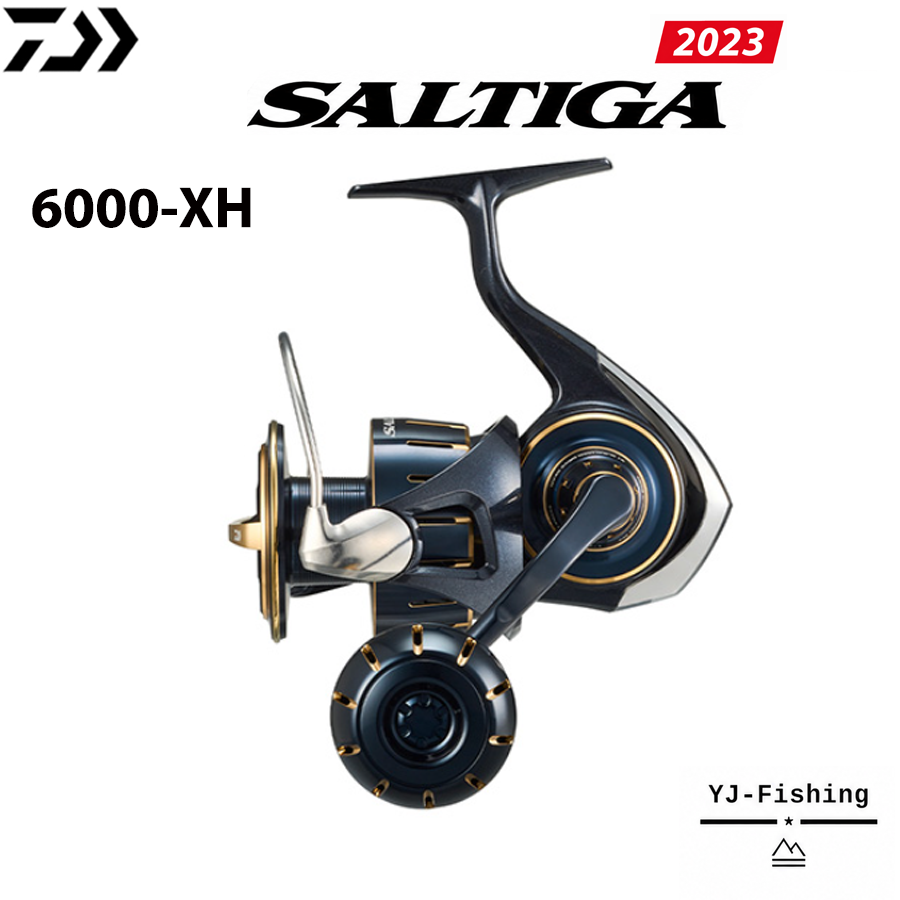 DAIWA 2023 SALTIGA 6000-XH Спиннинговая катушка рыболовная безынерционная для спиннинга, Япония