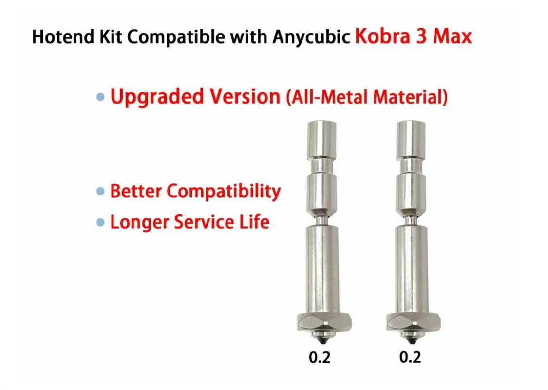 Для Anycubic Kobra 3 Max: модернизированный радиатор с быстросъемным креплением, улучшающий процесс 3D-печати.