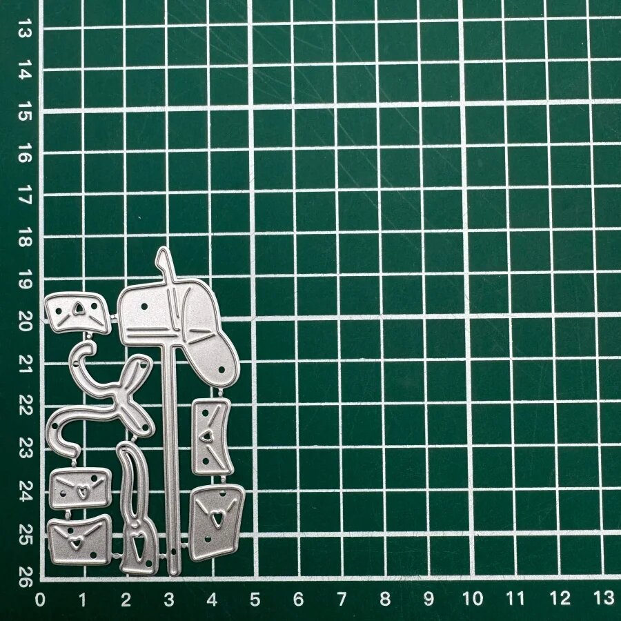 Штампы для резки металла с сердечками для DIY, скрапбукинг, изготовление карточек, трафареты, тиснение, ремесленное украшение
