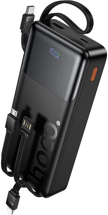 Внешний аккумулятор J156A Founder 20000mAh QC3.0/PD3.0 22.5W 3A черный (62284)
