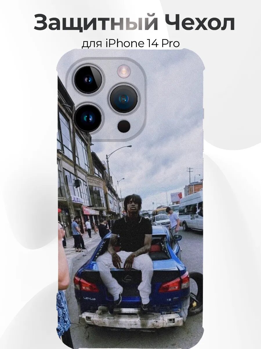 Чехол для iPhone 14 Pro Lexus IS XE30 Без Бампера