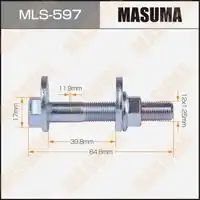 Болт с эксцентриком переднего рычага mitsubishi asx 10>/lancer 1.6-2.0 09-15 mls-597 masuma