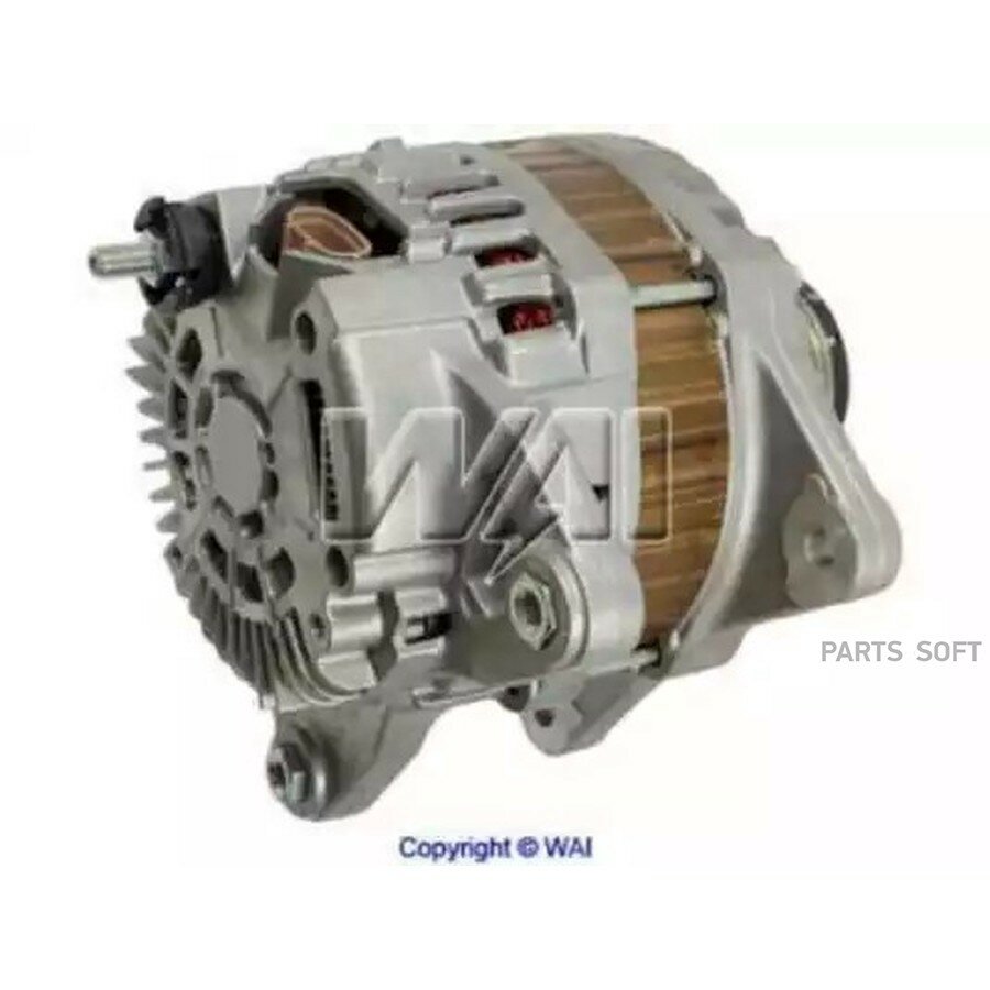Генератор (новый) Nissan Cube 1.8L (2009-07) Nissan Sentra 2.0L (2009-07) Nissan Versa 1.8L от официального дистрибьютора, WAI, артикул 11343N