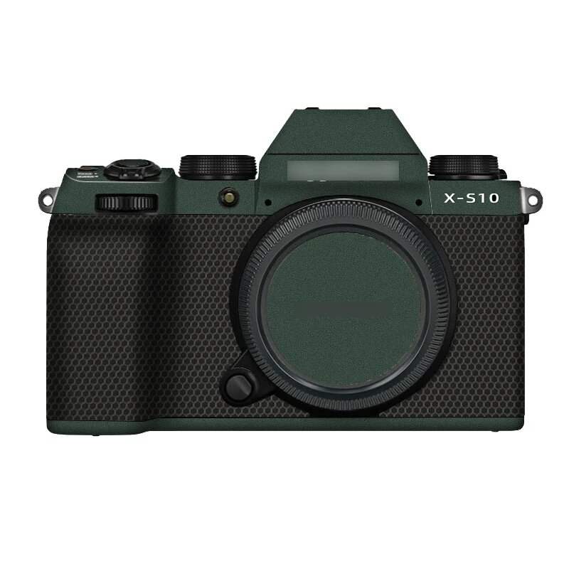HineFilm кожаный чехол для Fujifilm X-S10 Зеленый, Turquoise