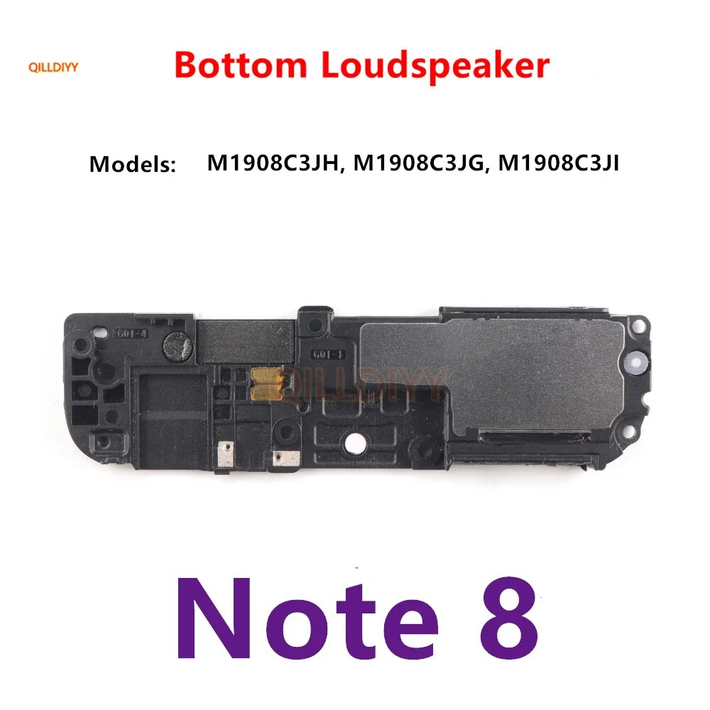 Нижний динамик для Xiaomi Redmi Note 8, модуль звонка, зуммер, запасные части для Note8