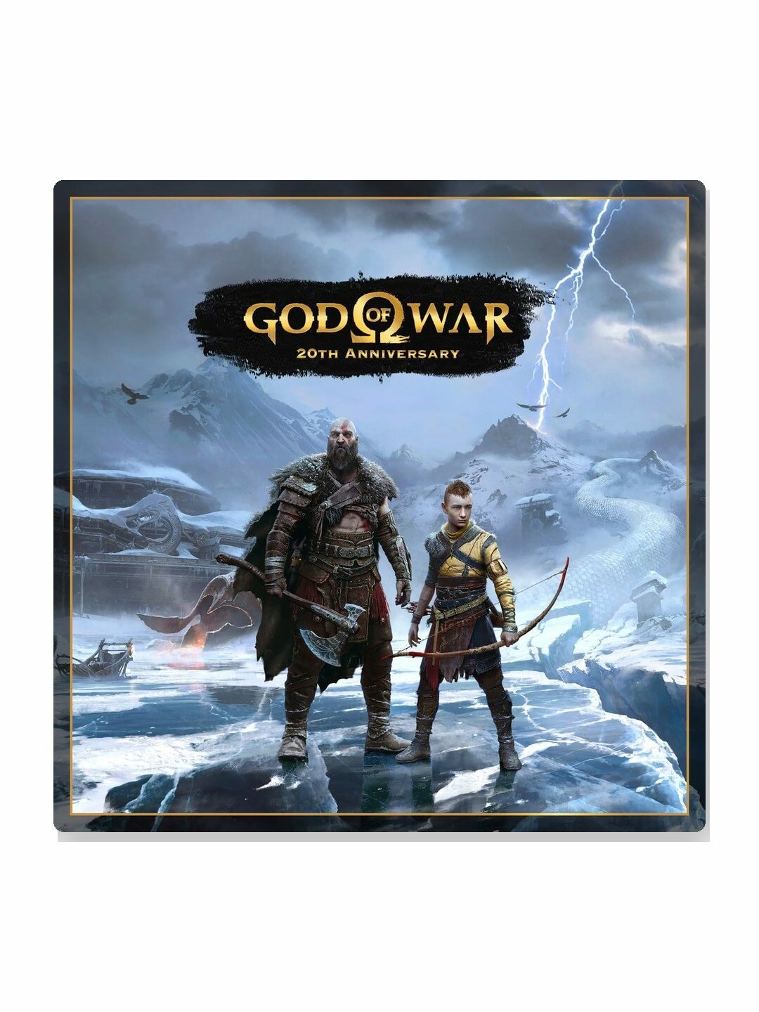 Игра God of War Ragnarok для PlayStation 5, английская версия, диск (Blu-ray), 18+