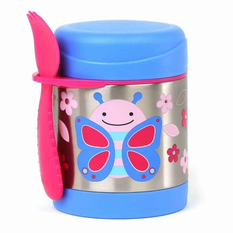 Термос Skip Hop Motyl, синий, 325 мл