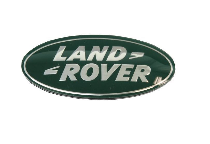 Эмблема Land Rover (серебро на черном фоне)