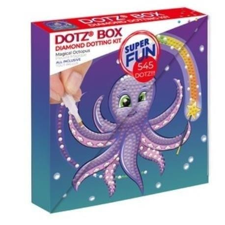 Мозаика Diamond Dotz Волшебный осьминог, разноцветный
